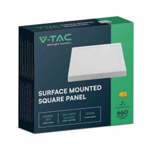 LED панел 6W 3000K V-TAC VT-60006 12×12см | AVStore