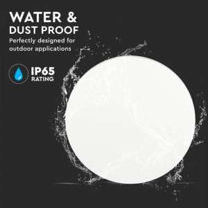 LED стенна лампа 8W 4000K VT-743 V-TAC бяла | AVStore