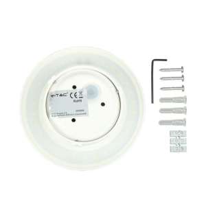 LED стенна лампа 8W 4000K VT-743 V-TAC бяла | AVStore