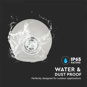 LED стенна лампа 4W 4000К VT-836 V-TAC сива | AVStore