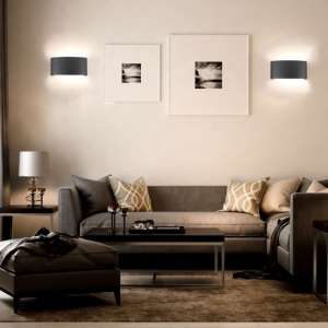 LED стенна лампа 5W 3000К VT-846 V-TAC черна | AVStore