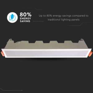 LED линеен панел 20W 6400K V-TAC VT-20001 43см | AVStore