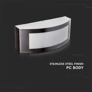 Осветително тяло за стена (1xЕ27) VT-7670 V-TAC черна | AVStore