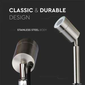 Градинско осветително тяло GU10 VT-770 V-TAC металическо | AVStore