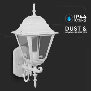 Стенно осветително тяло E27 VT-761 V-TAC бяло матово | AVStore