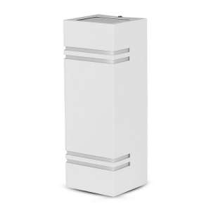 Стенно осветително тяло GU10 VT-7662 V-TAC бяло двустранно | AVStore