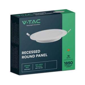 LED панел 18W 6500K V-TAC VT-61018 22см | AVStore