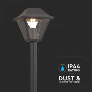 Градинско осветително тяло E27 VT-845 V-TAC черно | AVStore