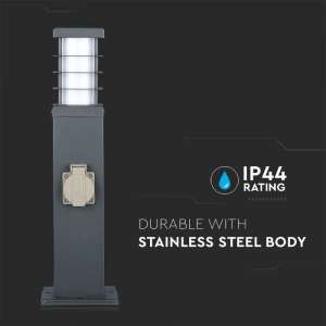 Градинско осветително тяло с два контакта Е27 VT-1156-2 V-TAC | AVStore