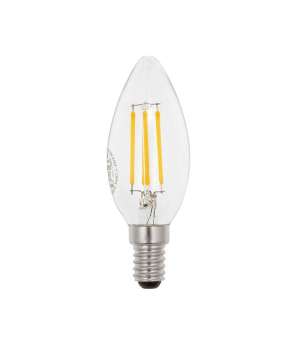 LED крушка 4W C35 2700K филамент VITO E14 | AVStore