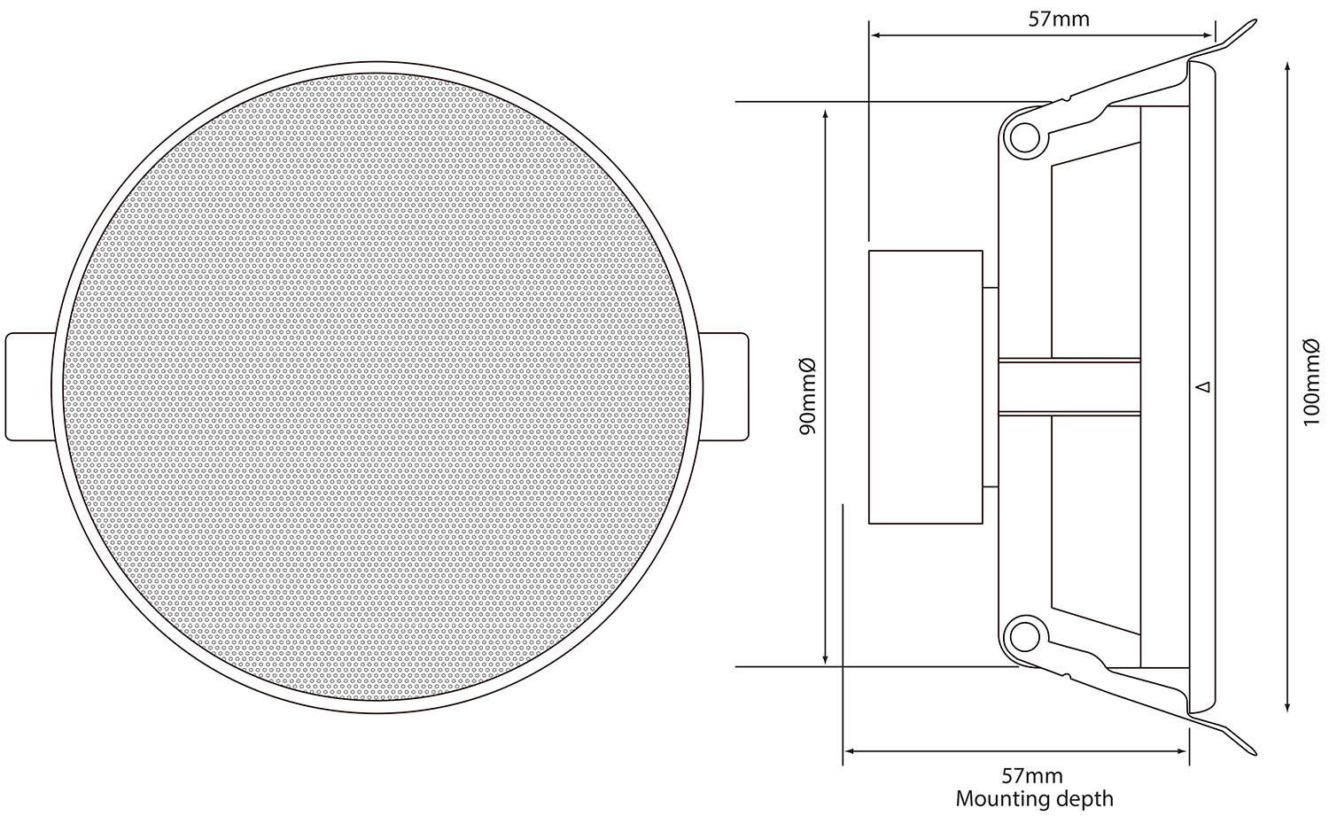 952545UK_TD1 Таванни говорители SL3 SL Series Adastra | AVStore