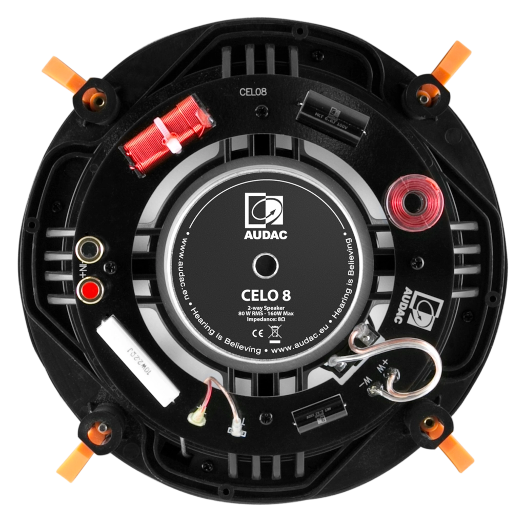 CELO8-back Таванен говорител CELO8 White version – 8Ω
Audac | AVStore