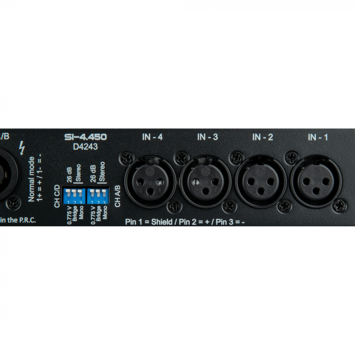 d4243_detail02_32 Професионален усилвател DAP SI-4.450 1800W | AVStore