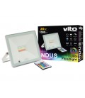 led-floodlight-indus-20w-1000lm-rgbw-dimmable-ip65-white-3022430-vito-1 LED прожектор 20W RGB+W VITO бял | AVStore