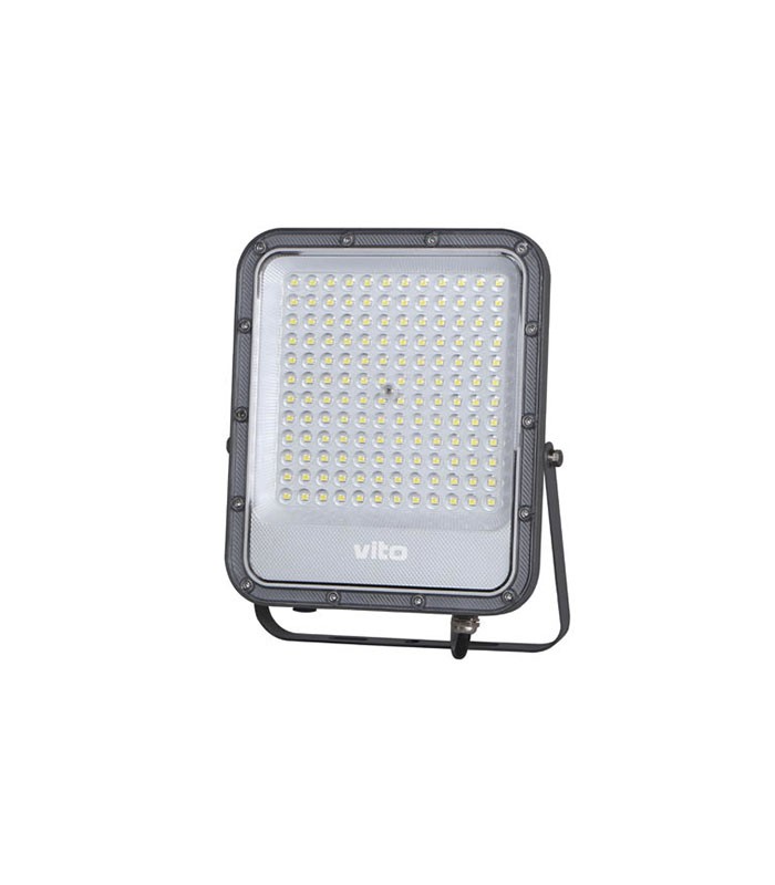 LED прожектор 100W 4000K VITO сив | AVStore