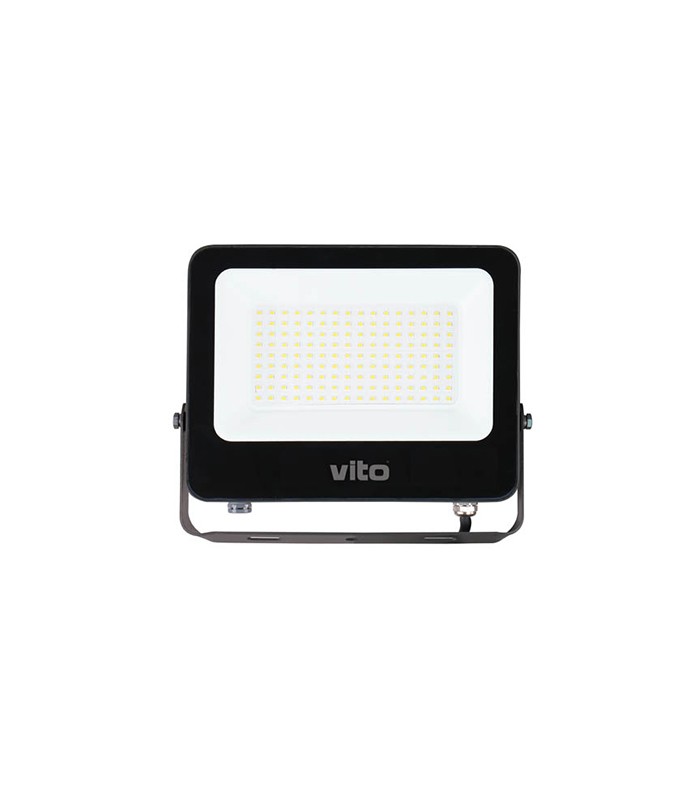 LED прожектор 100W 4000K VITO черен | AVStore