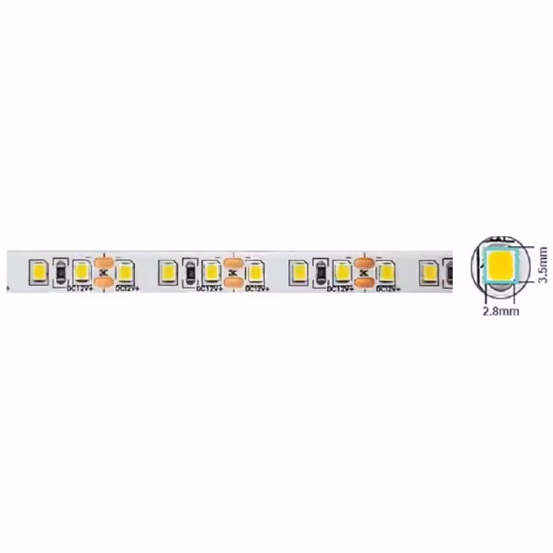 LED лента 9.6W/M 6500К IP20 12V VITO ролка 5 метра | AVStore