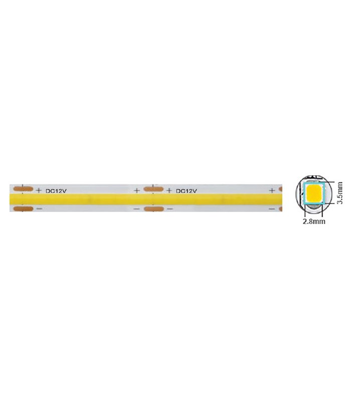 LED лента 12W/M 6000К IP20 12V VITO ролка 5 метра | AVStore