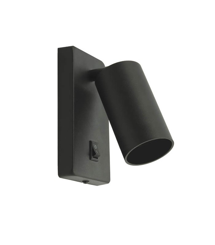 Стенно осветително тяло с ключе GU10 VITO черно | AVStore