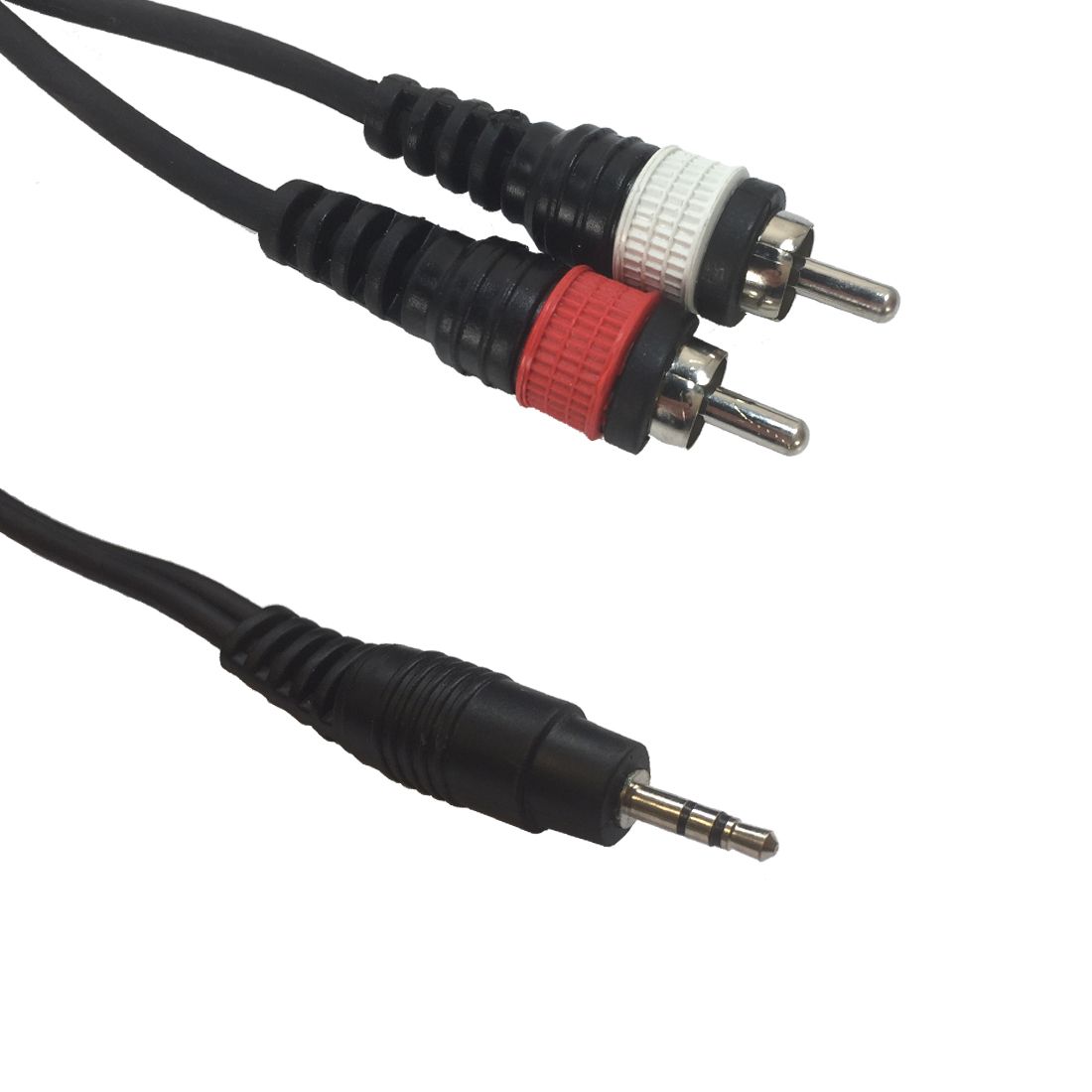Аудио кабел 3.5 жак стерео-2xRCA ACCU-CABLE 3 метра | AVStore
