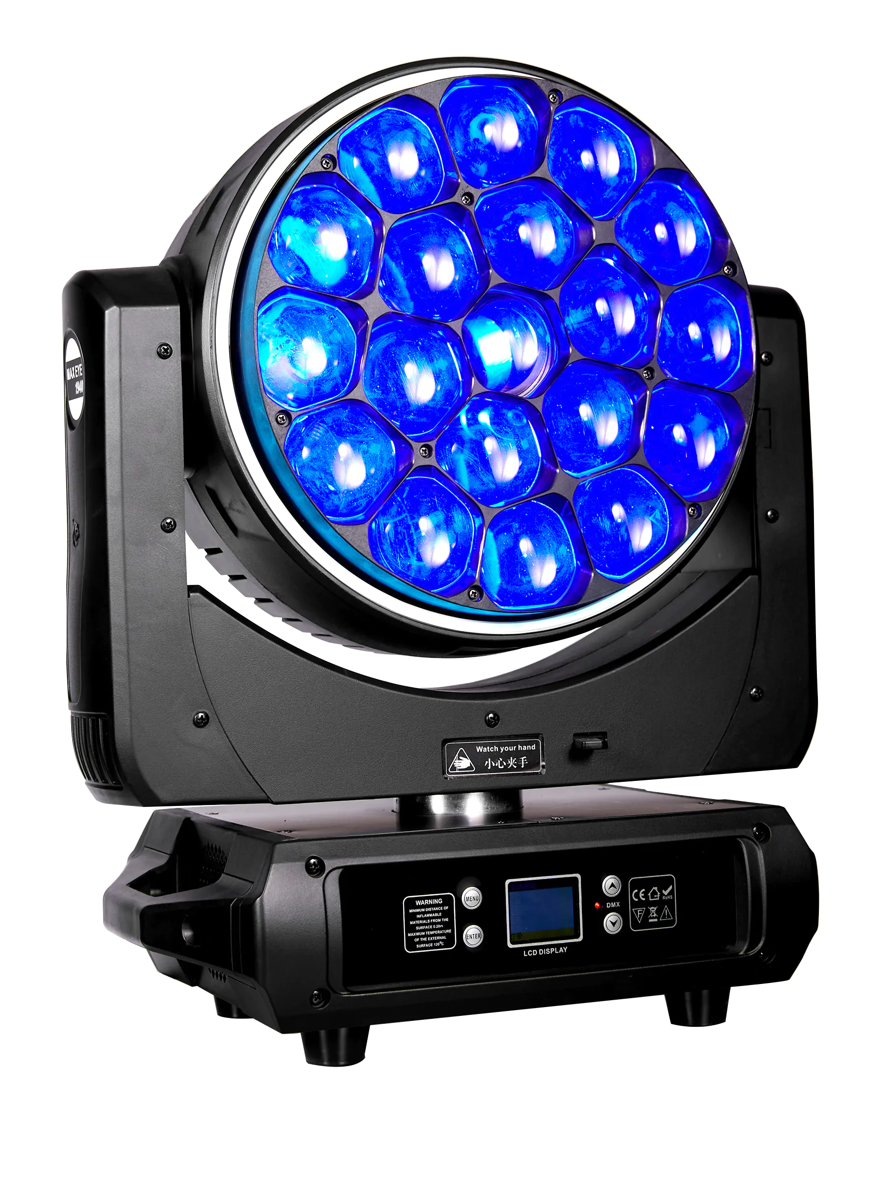 2 Движеща Глава PRO LUX 1940 BY 19x40W | AVStore