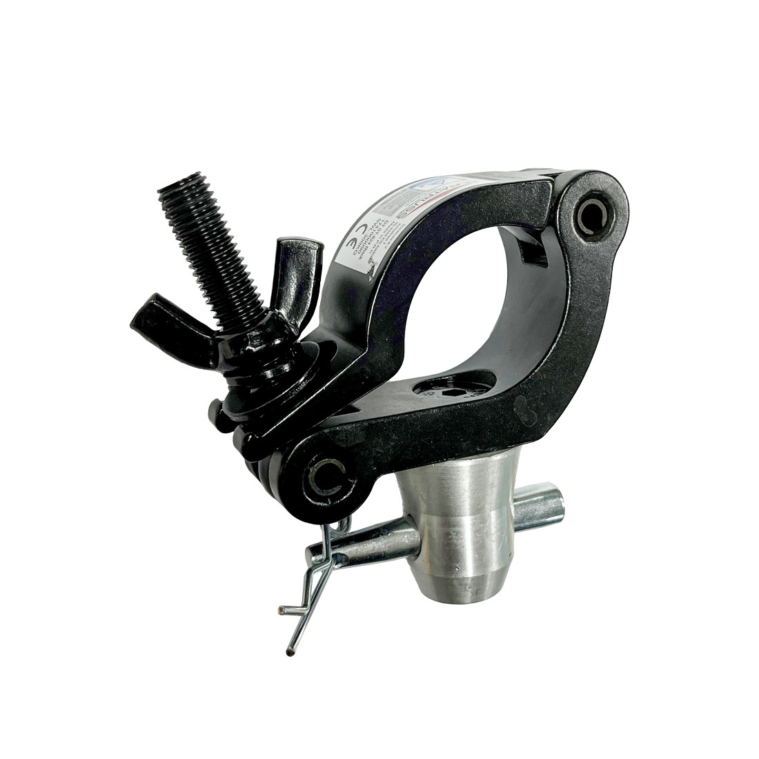 Скоба DT ST-824 черна алуминиева с макс товар 300кг. TUV сертификат | AVStore