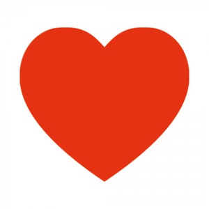 Конфети за машина Cannon 50cm Showgear червени сърчица | AVStore