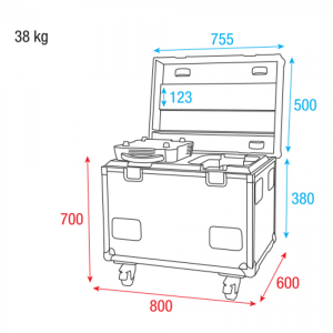 Кейс Infinity Case for 2x iS-250 | AVStore