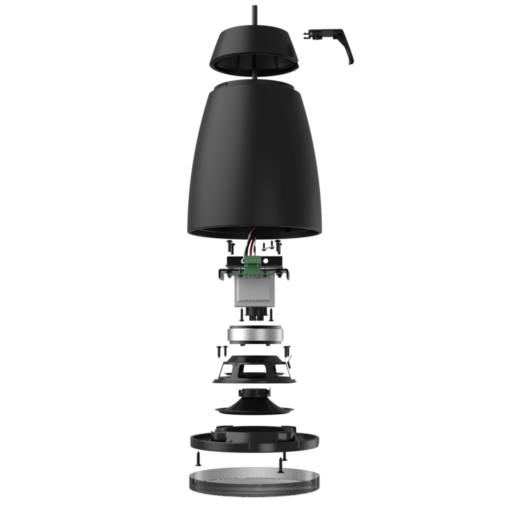 ALTI-series-explosion Двулентов 4″ висящ говорител ALTI4 Audac черен | AVStore