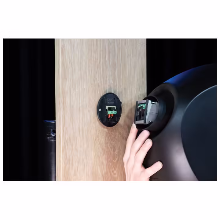 d3840_fx010_59 Пасивна стенна тонколона 40W професионална DAP WMS6-B черна инсталационна | AVStore