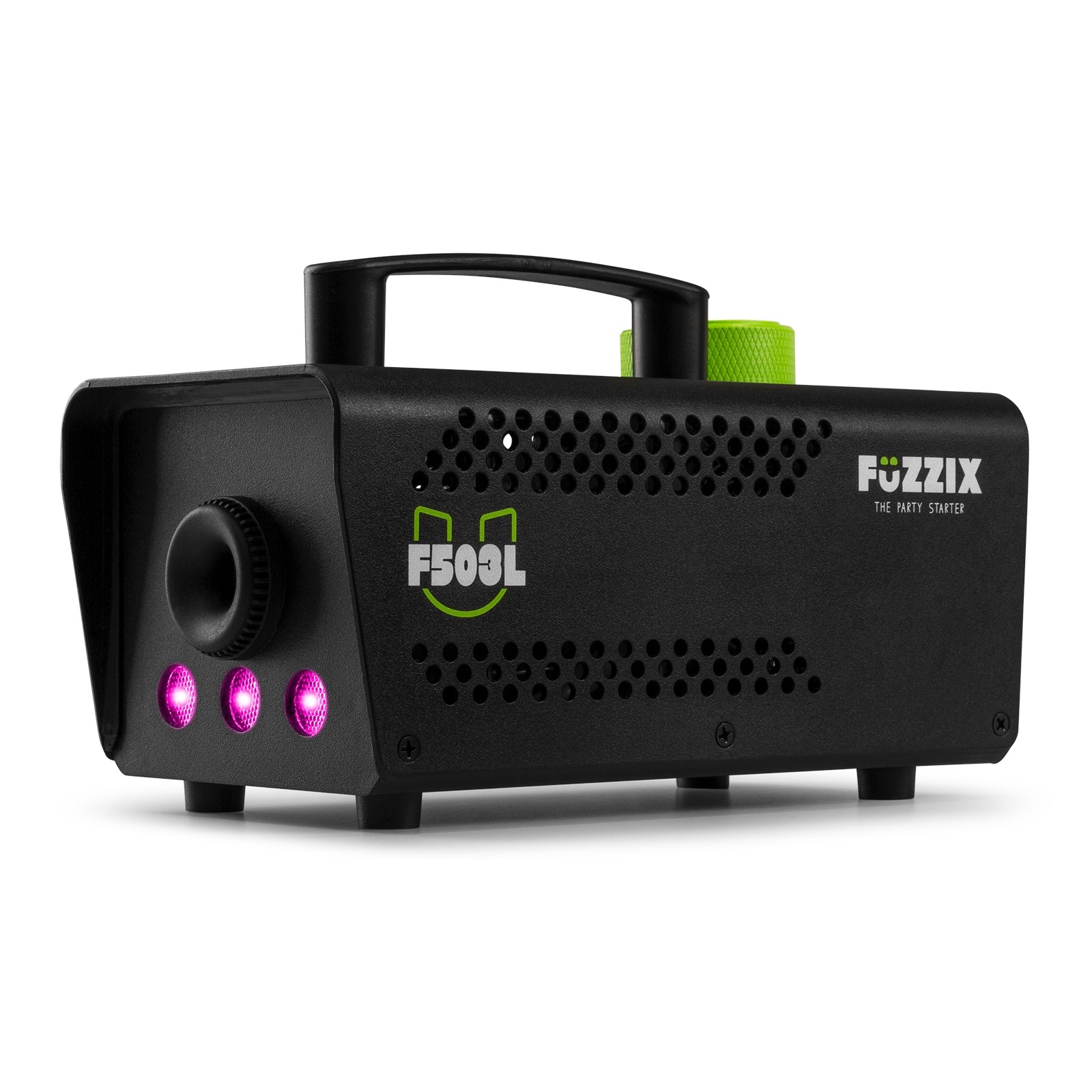 160307_side9 Професионална пушек машина Fuzzix F503L 3 LEDs RGB | AVStore