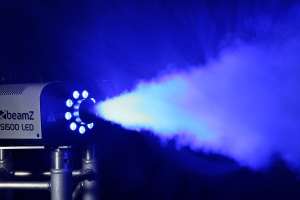Професионална пушек машина BeamZ S1500LED 9x 3W RGB DMX | AVStore
