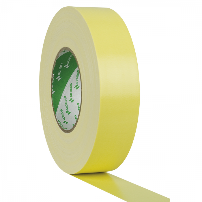 90635_22 Еластично и издръжливо тиксо Nichiban Gaffa Tape жълто 38мм/50м | AVStore
