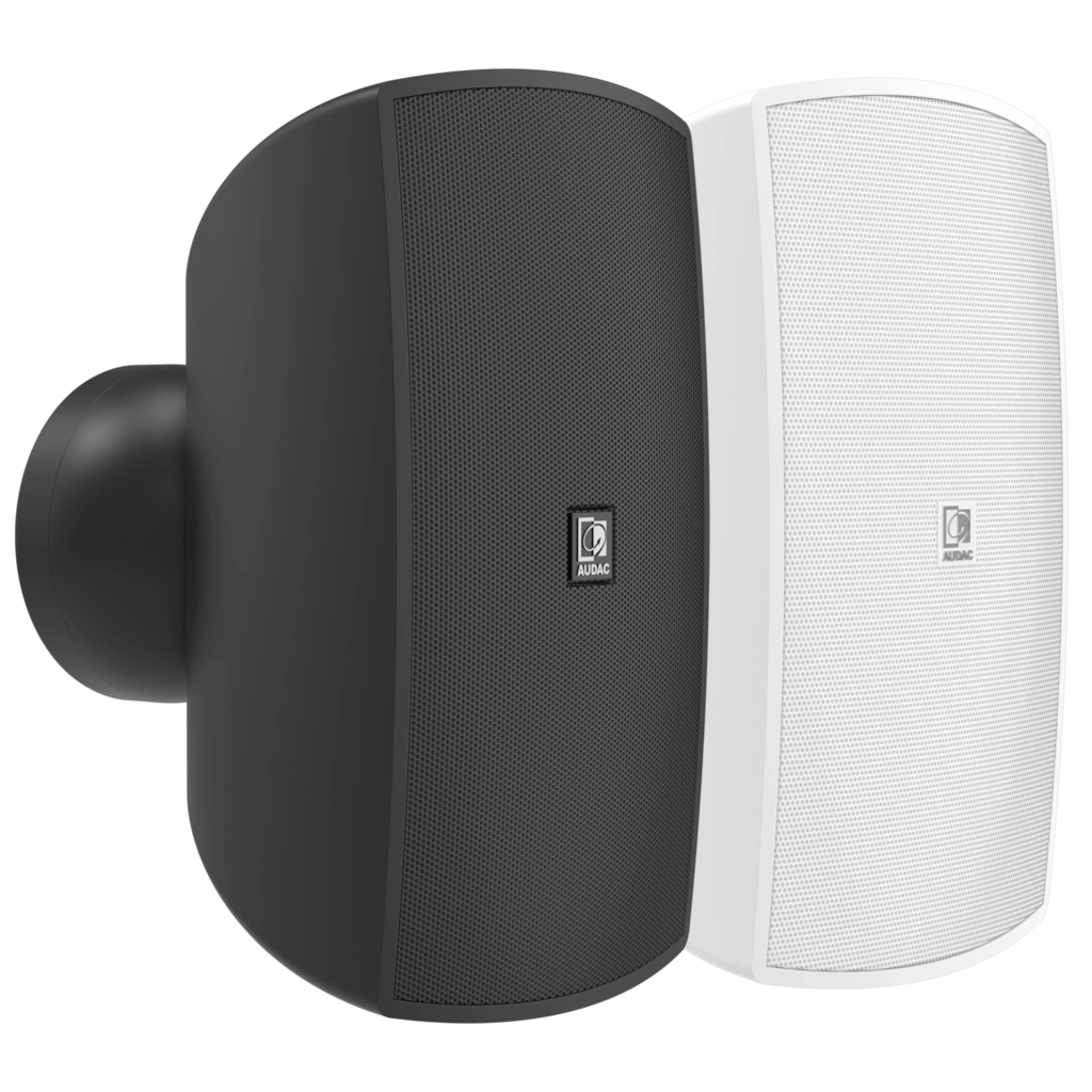 ATEO6M Пасивна тонколона за вътрешен и външен монтаж с CleverMount+™ AUDAC ATEO6M 16Ω черна | AVStore