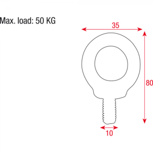 Обръч за окачване на високоговорител M10 Showgear | AVStore