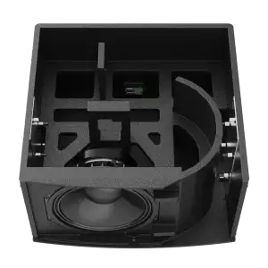 Пасивен инфра-събуфър за вътрешен монтаж 12″ 1000W AUDAC BASSO112 черен | AVStore