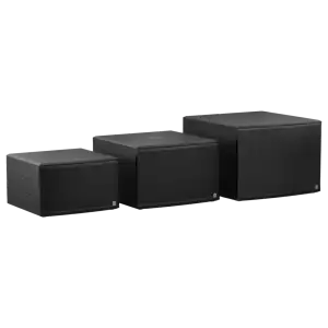 Пасивен инфра-събуфър за вътрешен монтаж 12″ 1000W AUDAC BASSO112 черен | AVStore