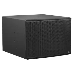 Пасивен инфра-събуфър за вътрешен монтаж 18″ 1500W AUDAC BASSO118 черен | AVStore