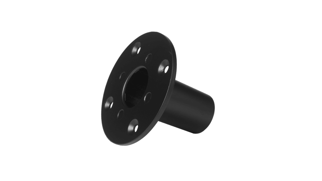 Алуминиев вграден адаптер за стойка Ø35 мм Audac CHB196 черен | AVStore