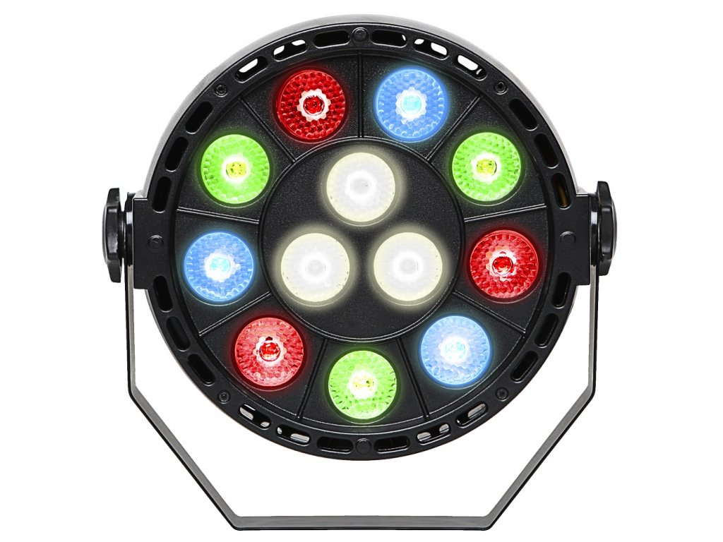 Мини LED пар прожектор 36W Fractal Lights 12x3W RGBW | AVStore