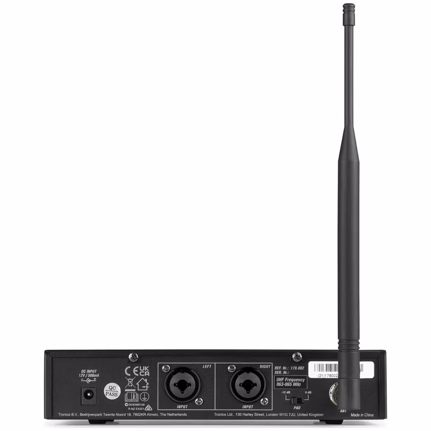 179002_insert1 Професионална In-Ear Monitor система Power Dynamics PD810 UHF | AVStore