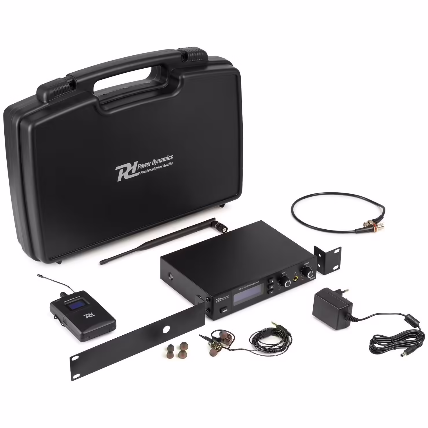 179002_pack3 Професионална In-Ear Monitor система Power Dynamics PD810 UHF | AVStore
