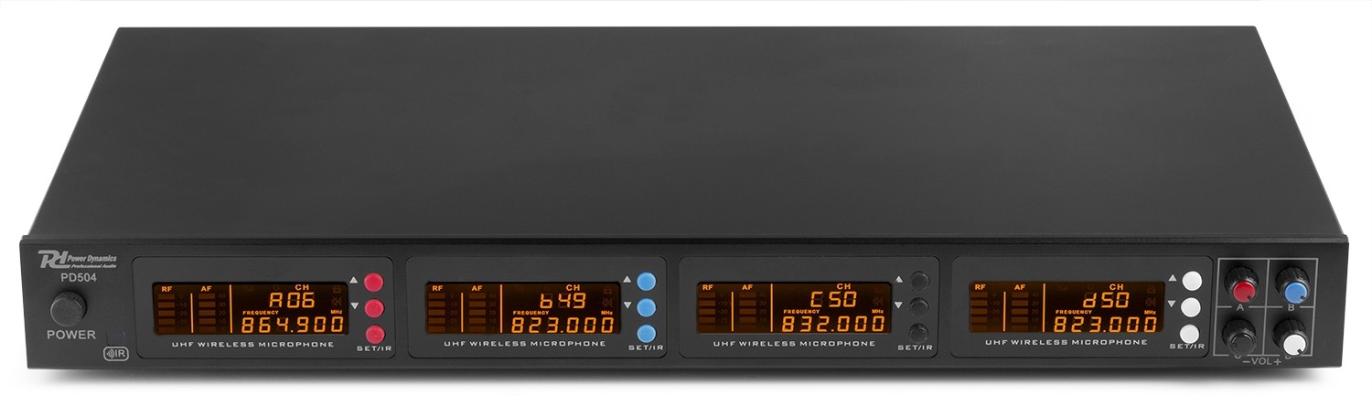179004_co3_lr_rgb Безжичен микрофонен комплект Power Dynamics PD504H UHF с 4 ръчни микрофона 50 канала | AVStore
