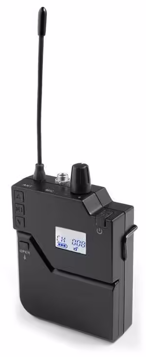 Цифрова безжична микрофонна система Power Dynamics PD632H UHF с 2 микрофона 20 канала | AVStore