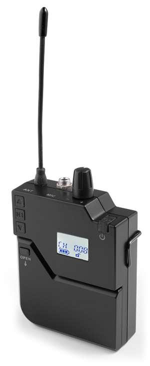 Цифрова безжична микрофонна система Power Dynamics PD632H UHF с 2 микрофона 20 канала | AVStore