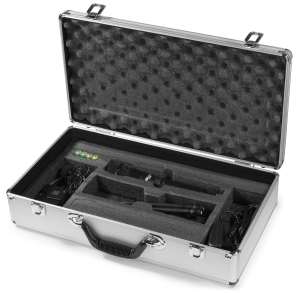 Цифрова безжична микрофонна система Power Dynamics PD632H UHF с 2 микрофона 20 канала | AVStore