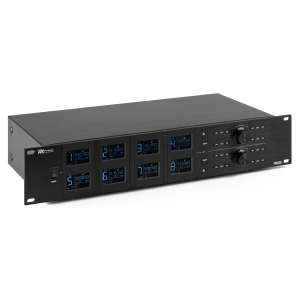 Безжичен микрофонен комплект Power Dynamics PD528 UHF с 8 ръчни микрофона | AVStore