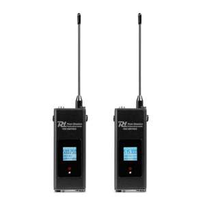 Безжичен микрофонен комплект Power Dynamics PD522B UHF с 2 микрофона 100 канала | AVStore