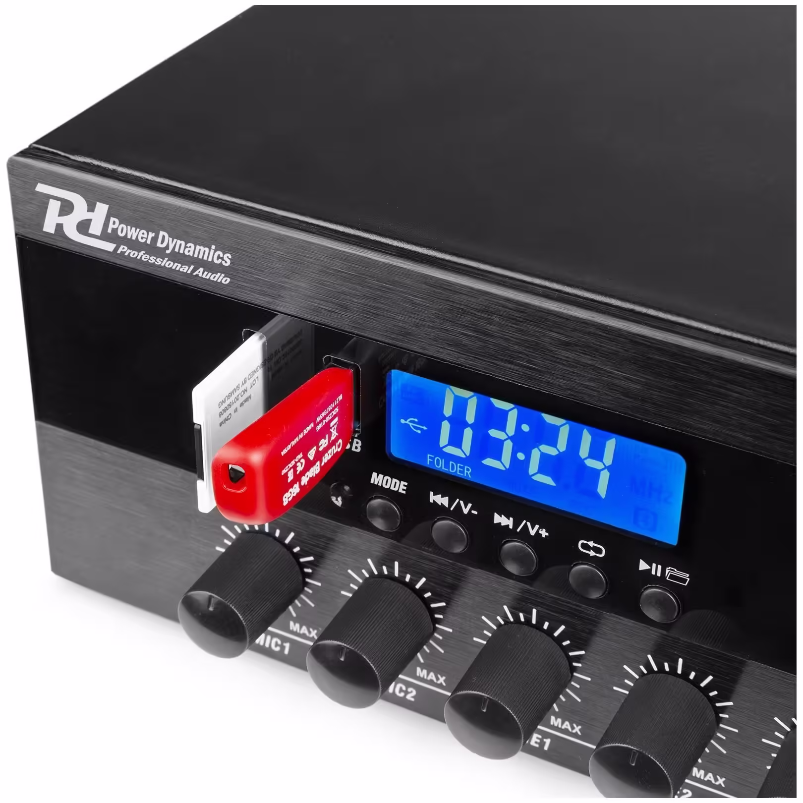 952088_insert3b Усилвател Mixer Power Dynamics PDW500MP3 PA 500W/100V 6 Зони | AVStore