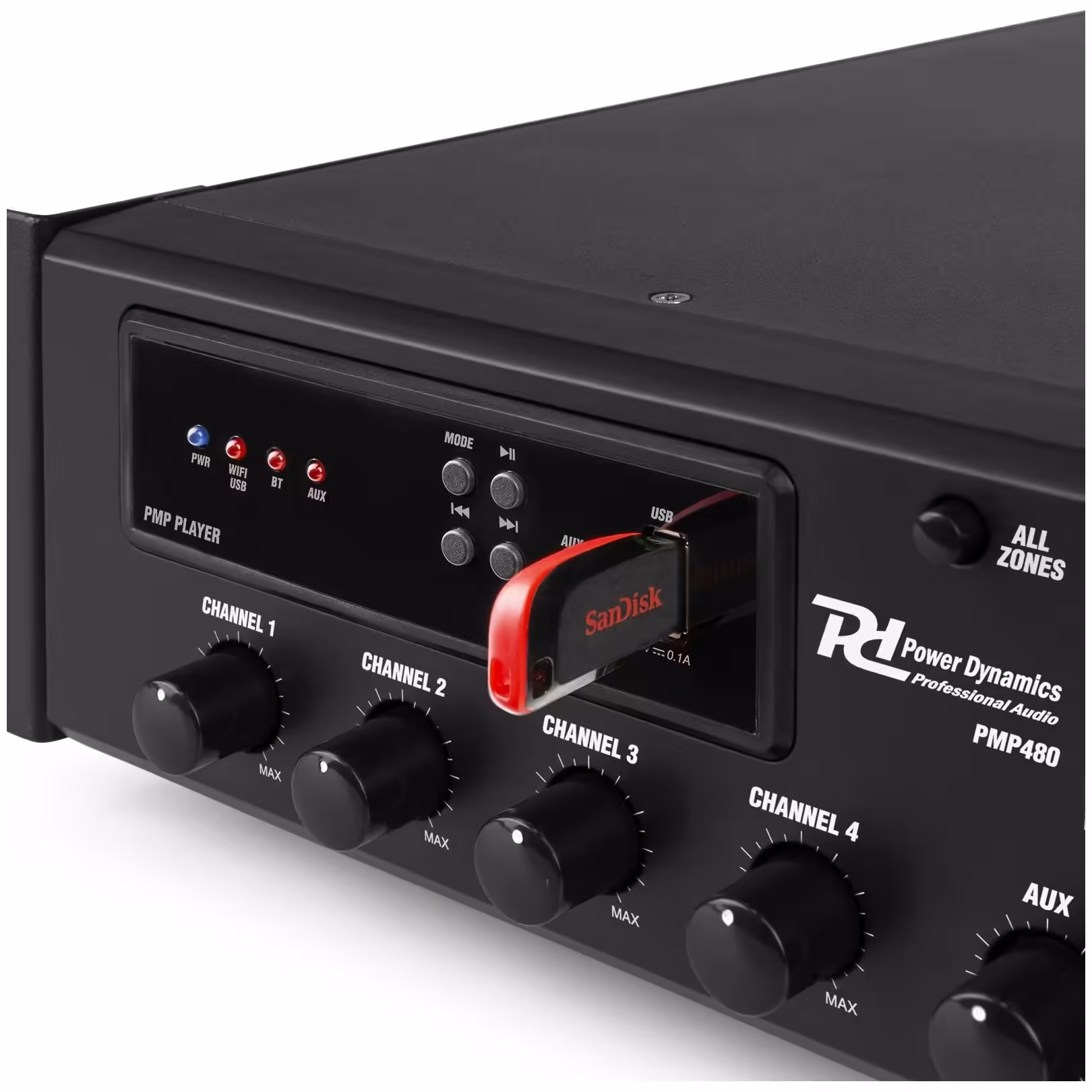 954016_insert3 Аналогов Mixer усилвател Power Dynamics PMP480 6 зони 480W | AVStore